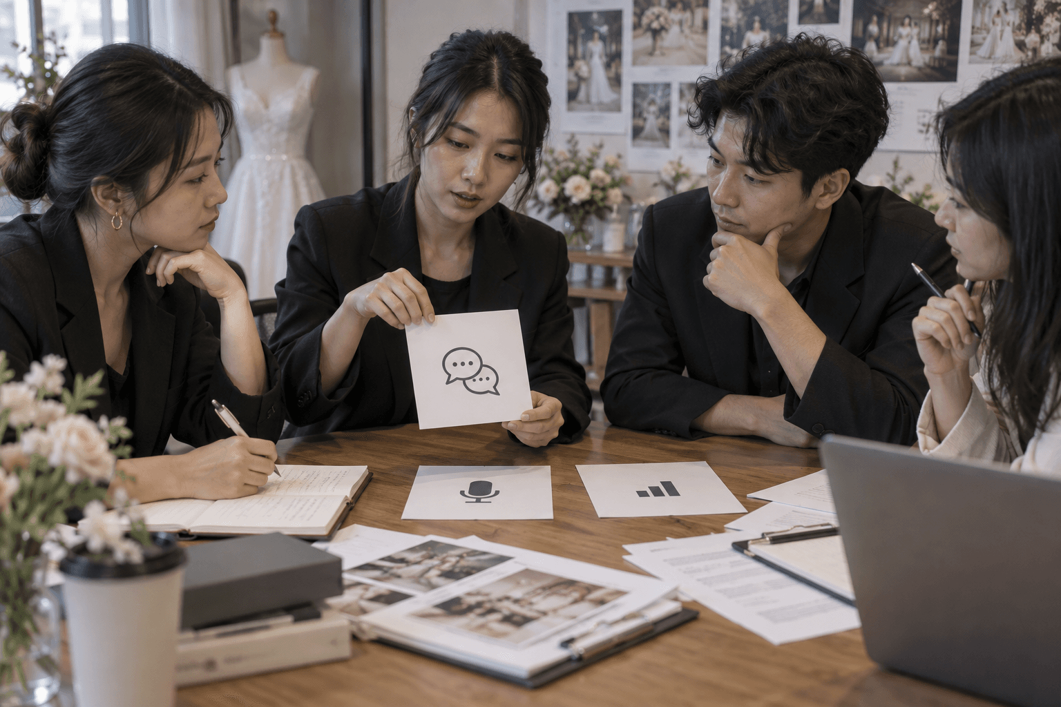 婚礼公司团队从重复咨询、录音和数据工作中选择一个自动化任务