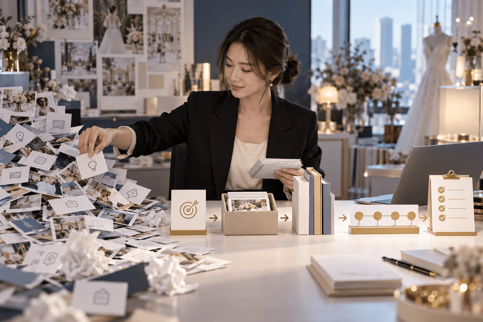 婚礼人用 AI 为什么越做越忙：用六个判断收住工作量封面