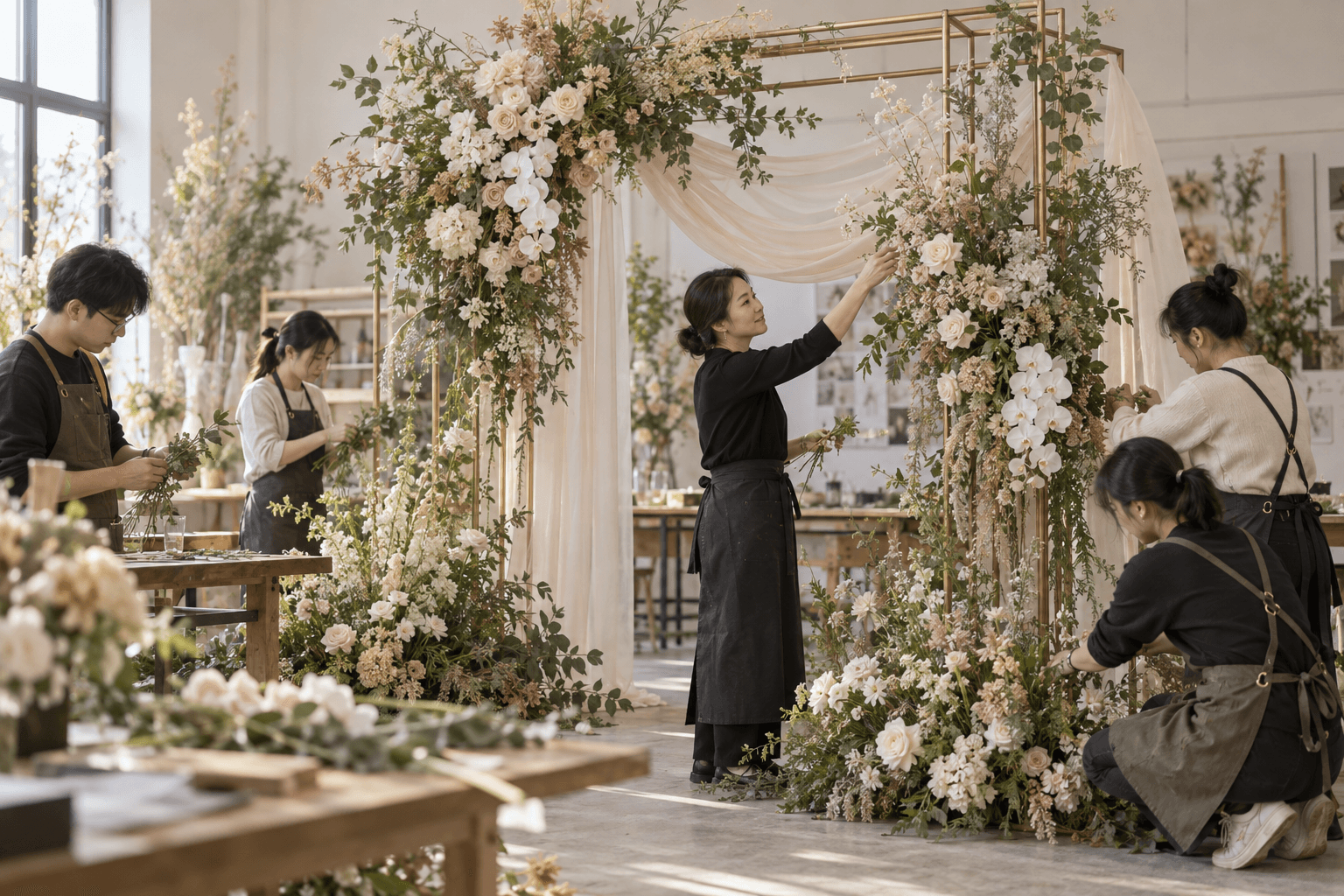婚礼花艺培训怎么练：从一件作品走到真正接得住单封面