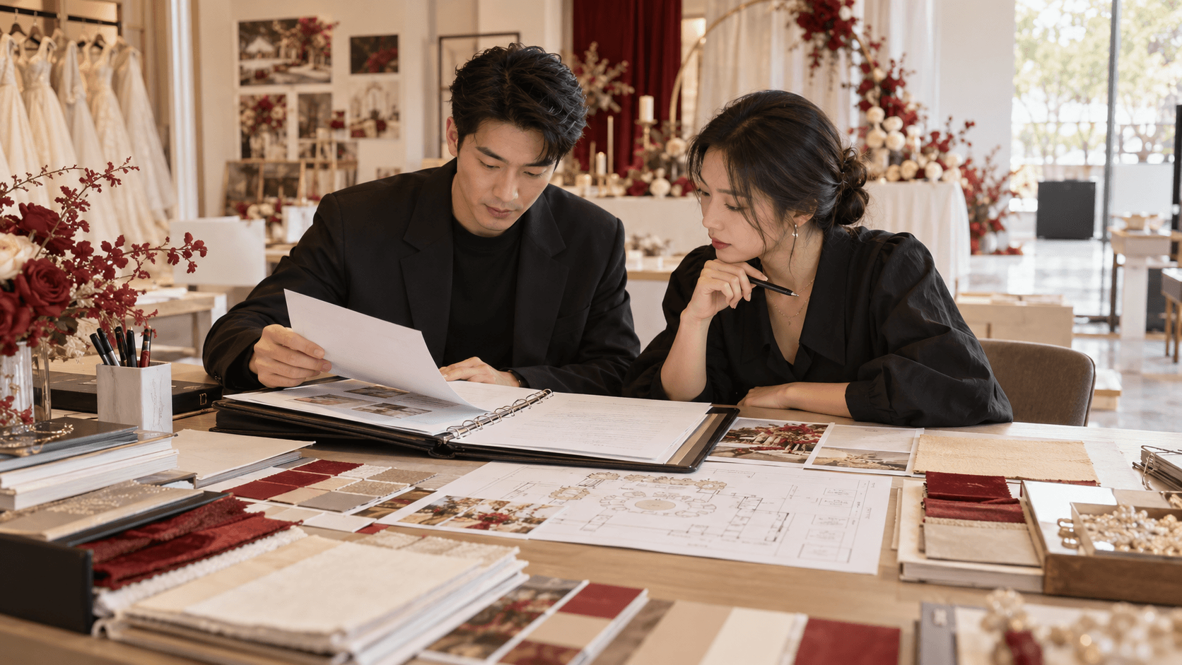 婚礼工作室怎么起步：先用六份运营底稿把接单和交付连起来封面